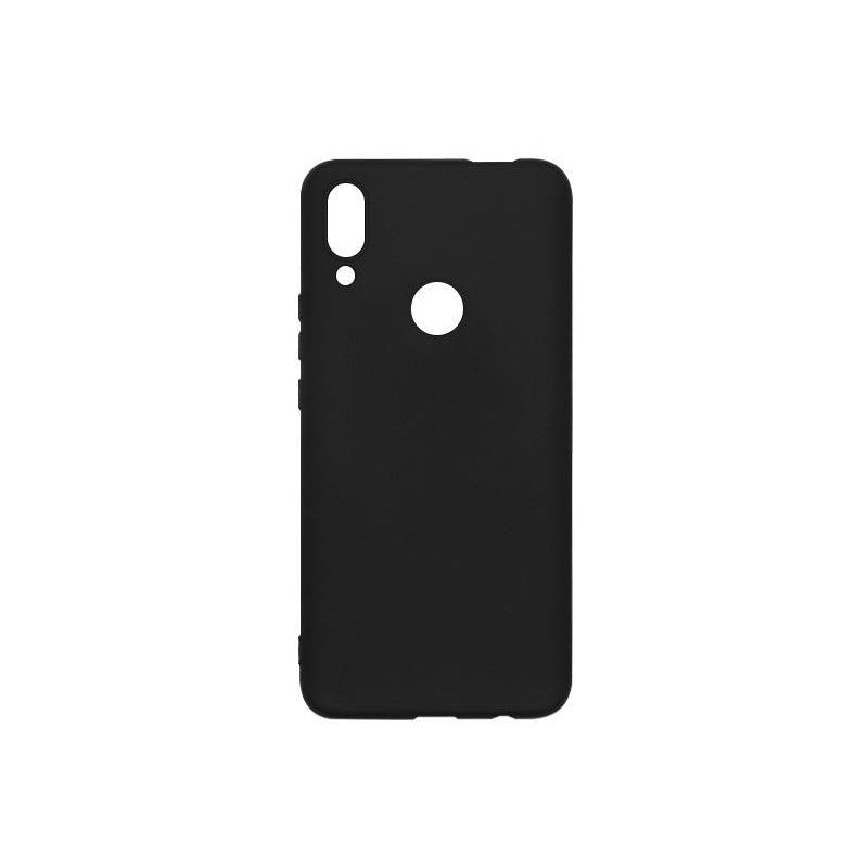 Husa protectie compatibila cu Huawei P Smart Z Liquid Silicone Case Negru - vivimall.ro
