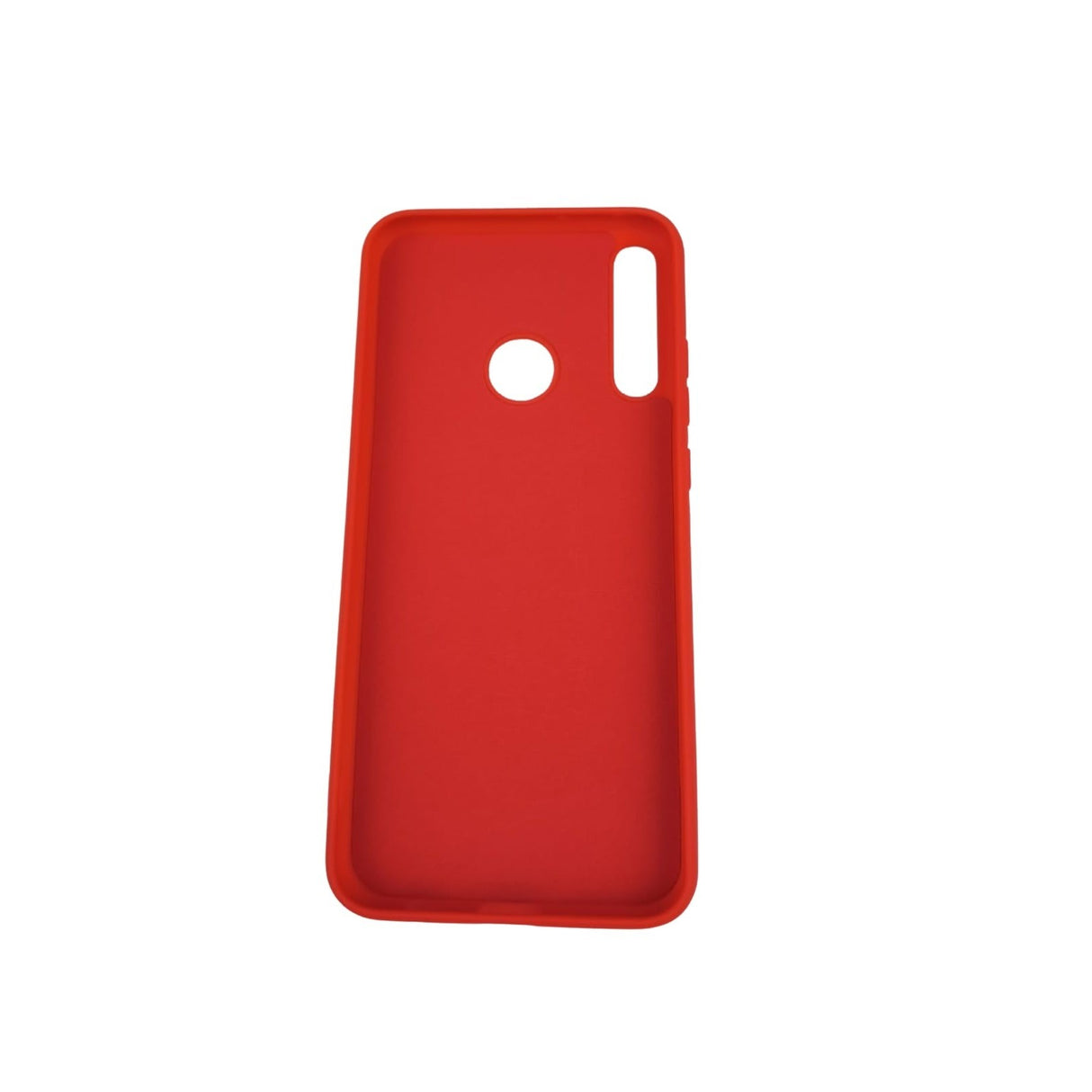 Husa protectie compatibila cu Huawei P40 Lite E Liquid Silicone Case Rosu - vivimall.ro