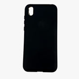 Husa protectie compatibila cu Huawei Y5 2019 Liquid Silicone Case Negru - vivimall.ro