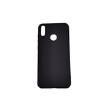 Husa protectie compatibila cu Huawei Y7 2019 Liquid Silicone Case Negru - vivimall.ro