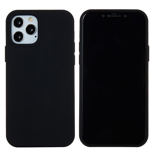 Husa protectie compatibila cu Huawei Y7 2019 Liquid Silicone Case Negru - vivimall.ro