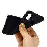 Husa protectie compatibila cu Samsung A20E Liquid Silicone Case Negru - vivimall.ro