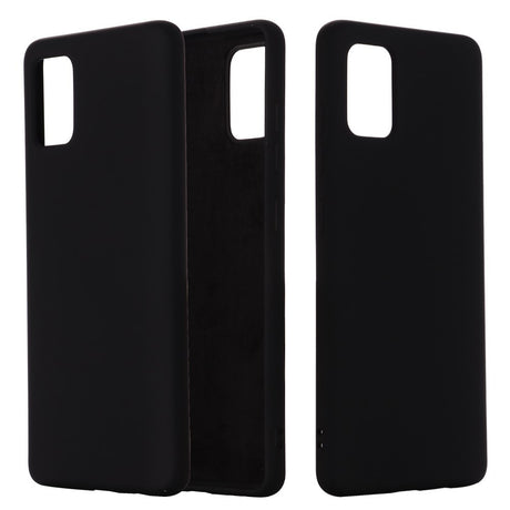 Husa protectie compatibila cu Samsung S10 Lite Liquid Silicone Case Negru - vivimall.ro