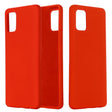 Husa protectie compatibila cu Samsung S10 Lite Liquid Silicone Case Rosu - vivimall.ro