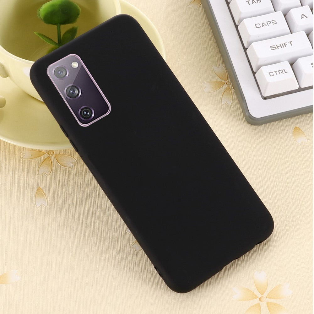 Husa protectie compatibila cu Samsung S20 Liquid Silicone Case Negru - vivimall.ro