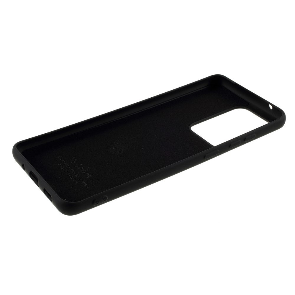 Husa protectie compatibila cu Samsung S20 Ultra Liquid Silicone Case Negru - vivimall.ro