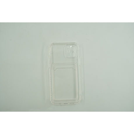 Husa protectie cu suport card compatibila cu Samsung A32 5G Transparent - vivimall.ro