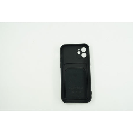 Husa protectie cu suport card compatibila cu Samsung A72 Negru - vivimall.ro