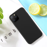 Husa protectie Flippy compatibila cu Apple iPhone 11 Liquid Silicone Case Rosu - vivimall.ro