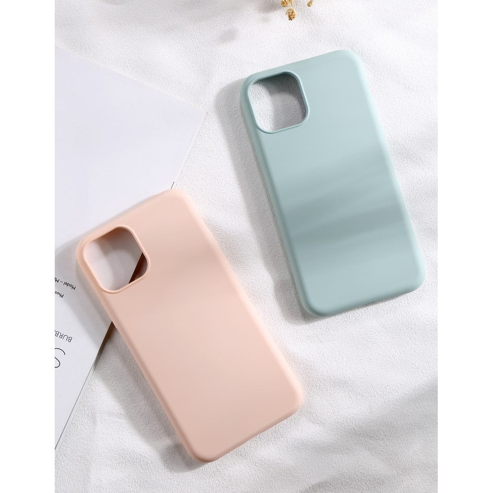 Husa protectie Flippy compatibila cu Apple iPhone 11 Liquid Silicone Case Rosu - vivimall.ro