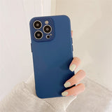 Husa protectie Flippy compatibila cu Apple iPhone 11 Liquid Silicone Ring cu suport rotativ Albastru - vivimall.ro