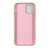 Husa protectie Flippy compatibila cu Apple iPhone 11 Pro Liquid Silicone Case Roz - vivimall.ro