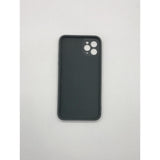 Husa protectie Flippy compatibila cu Apple iPhone 11 Pro Max Liquid Silicone Ring cu suport rotativ Negru - vivimall.ro