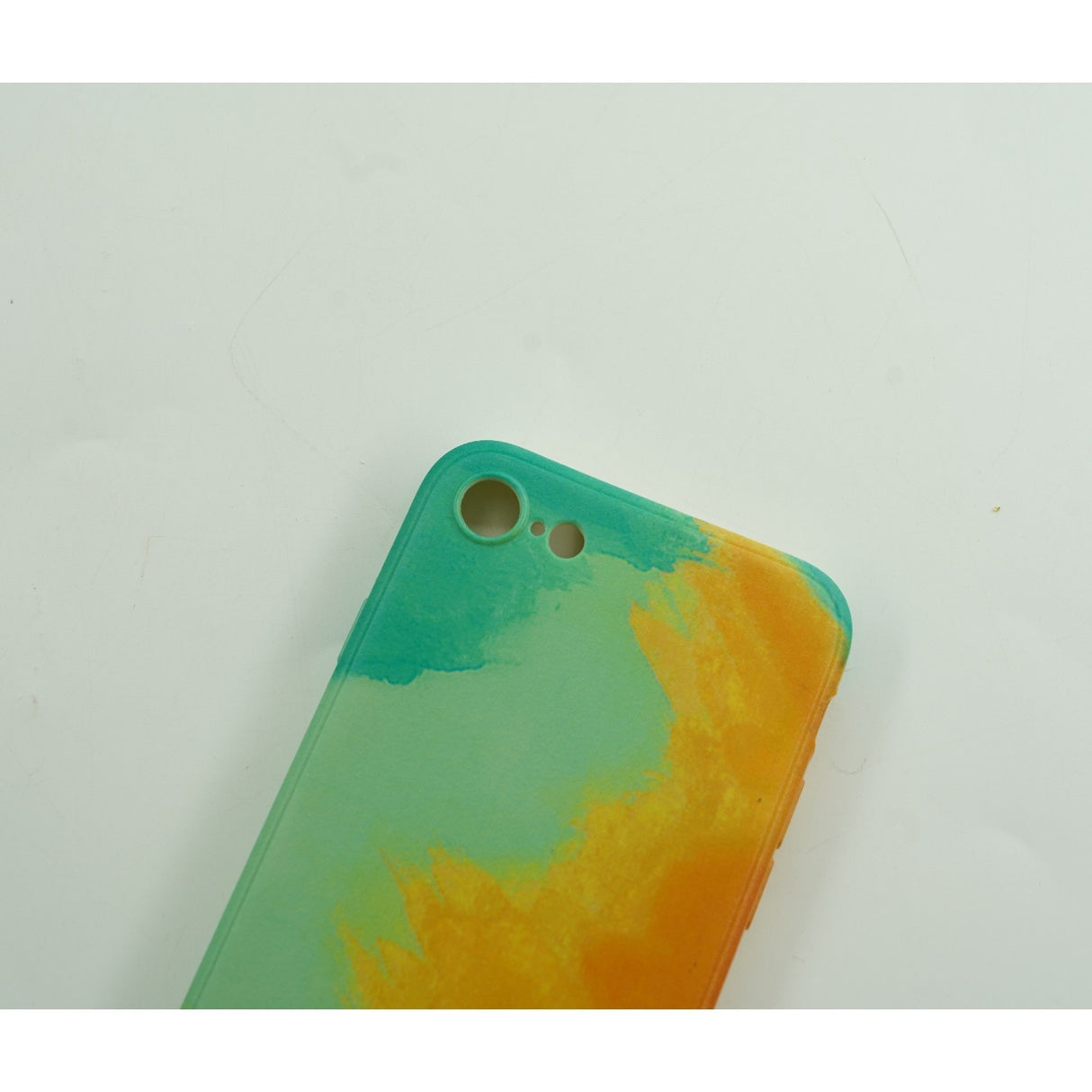 Husa protectie Flippy compatibila cu Apple iPhone 11 Pro Max Tpu Ombre, Verde/Galben/Portocaliu - vivimall.ro