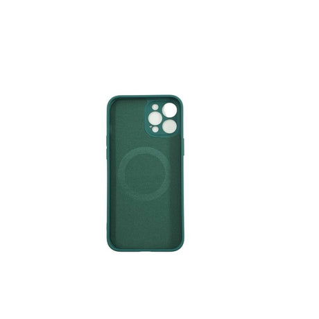 Husa protectie Flippy compatibila cu Apple iPhone 12 Mag Safe Silicone Verde - vivimall.ro