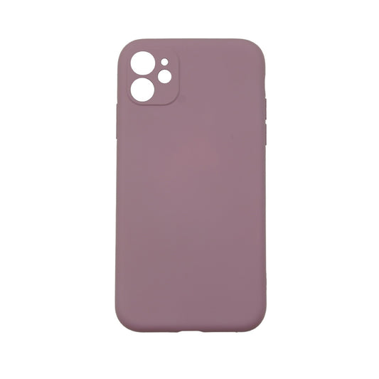 Husa protectie, Vivimall, compatibila cu Apple iPhone 12 Pro Liquid Silicone Mov - vivimall.ro