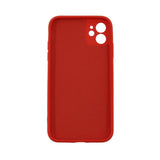 Husa protectie, Flippy, compatibila cu Apple iPhone 12 Pro Max Liquid Silicone Rosu - vivimall.ro