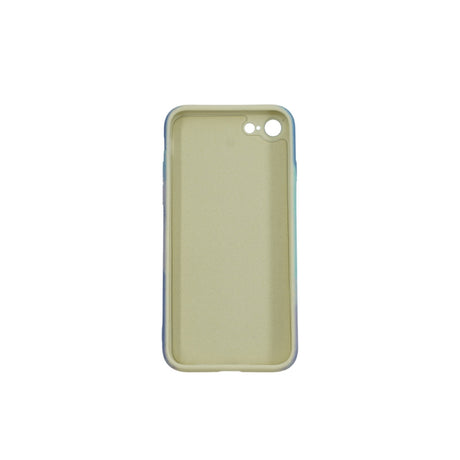 Husă iPhone 12 Pro Max TPU Ombre, detaliu gradient albastru-mov, finisaj lucios