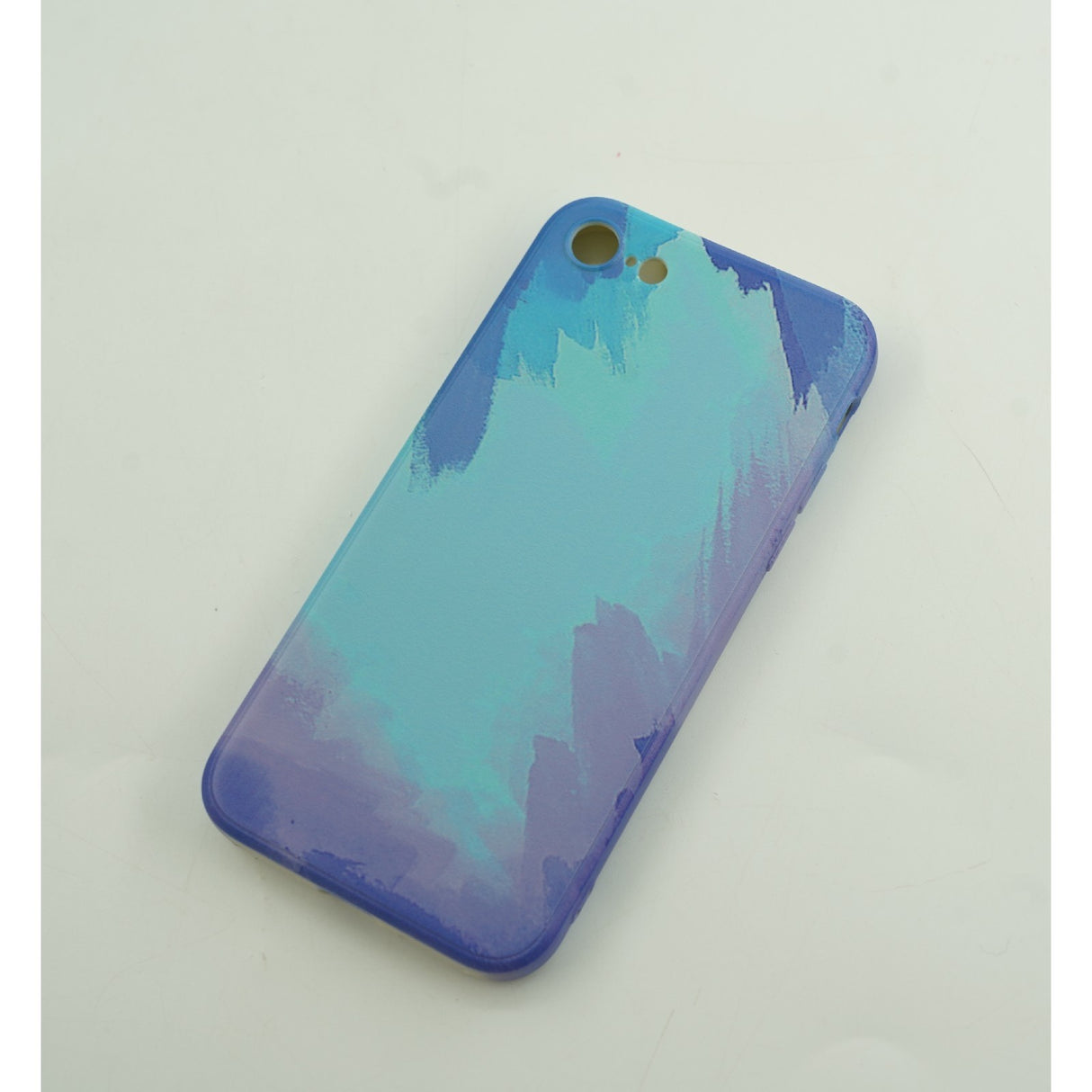 Husa protectie Flippy compatibila cu Apple iPhone 12 Pro Max Tpu Ombre, Albastru/Bleu/Mov - vivimall.ro