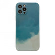 Husa protectie Vivimall compatibila cu Apple iPhone 12 Pro Tpu Ombre, Verde/Alb - vivimall.ro