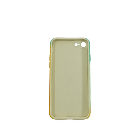 Husă iPhone 12 TPU Ombre Verde Galben, vedere spate, degradeu culori vii
