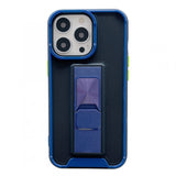 Husa protectie Flippy compatibila cu Apple iPhone 13 Defender Model 5 cu suport,Albastru - vivimall.ro