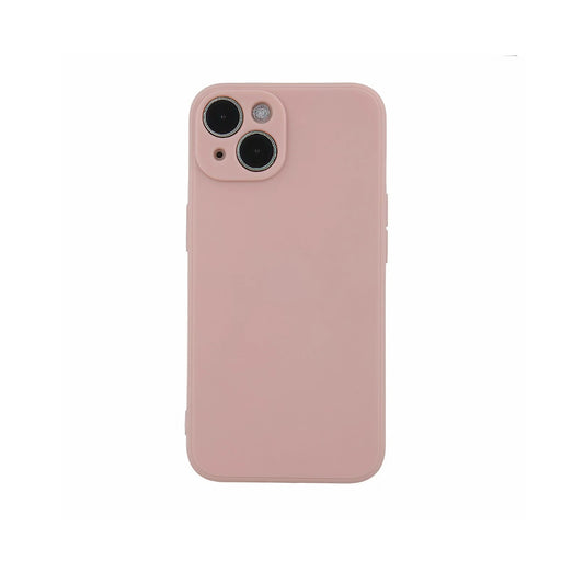 Husa protectie Vivimall compatibila cu Apple iPhone 13  Liquid Silicone Roz - vivimall.ro