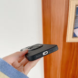 Husa protectie Flippy compatibila cu Apple iPhone 13 Mag Safe Silicone Negru - vivimall.ro