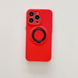 Husa protectie Flippy compatibila cu Apple iPhone 13 Mag Safe Silicone Rosu - vivimall.ro