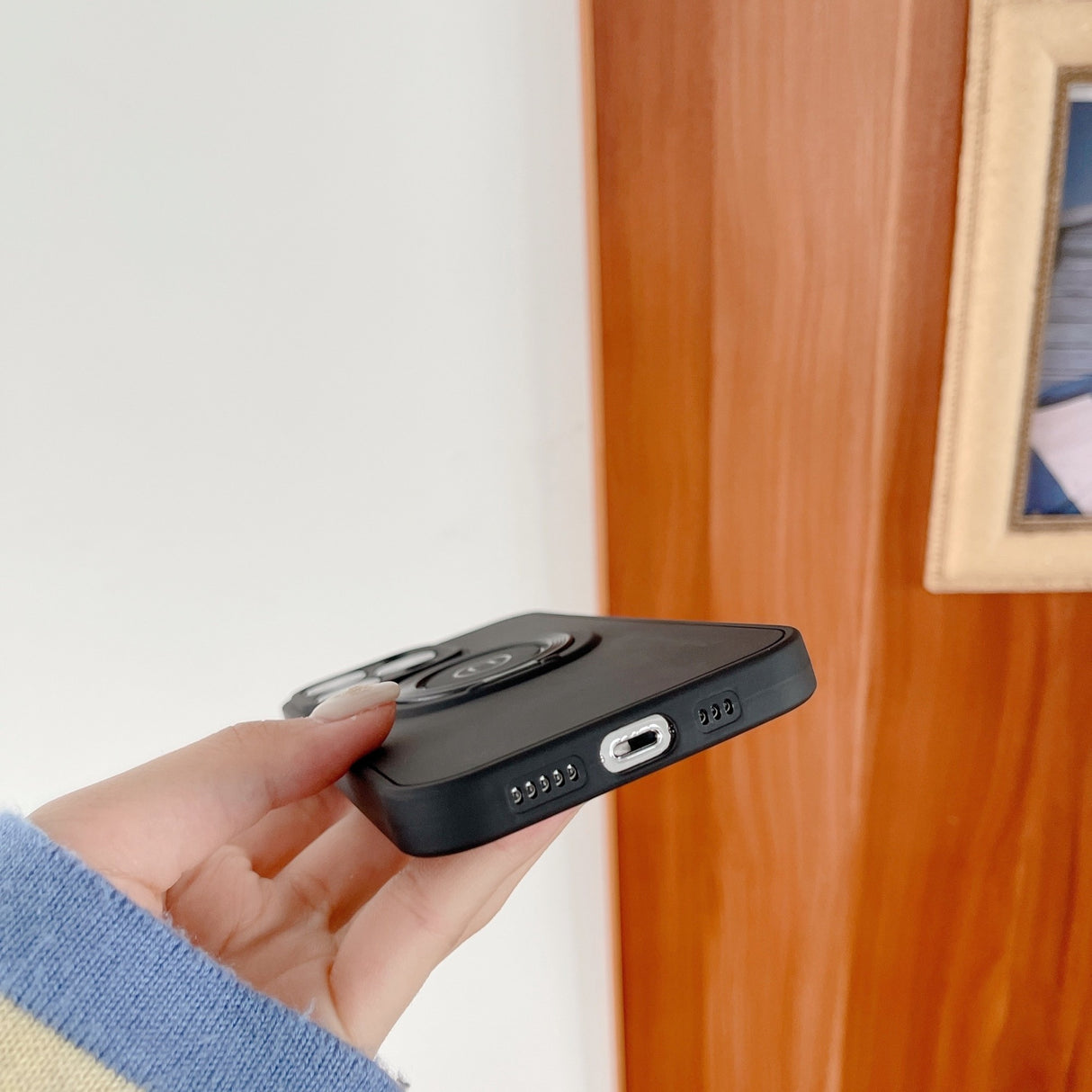 Husa protectie Flippy compatibila cu Apple iPhone 13 Mini Mag Safe Silicone Negru - vivimall.ro