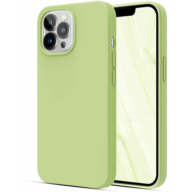 Husa protectie Flippy compatibila cu Apple iPhone 13 Mini Matte Tpu Verde Mat - vivimall.ro