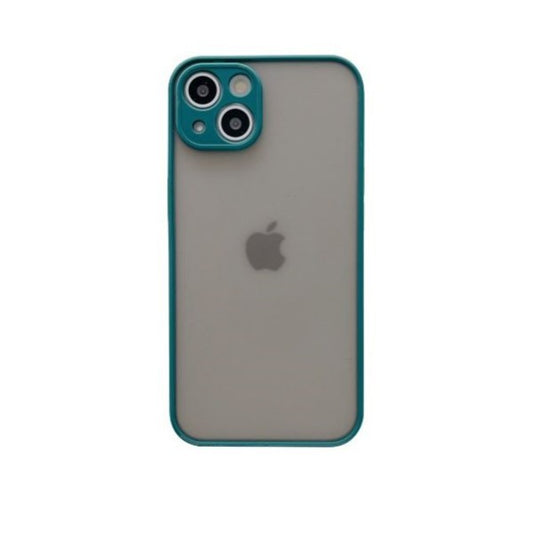 Husa protectie Vivimall compatibila cu Apple iPhone 13 Mini Phantom Tpu Verde - vivimall.ro