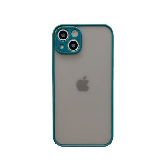 Husa protectie Vivimall compatibila cu Apple iPhone 13 Phantom Tpu Verde - vivimall.ro