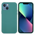 Husa protectie Vivimall compatibila cu Apple iPhone 13 Pro Liquid Silicone Verde - vivimall.ro