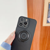 Husa protectie Flippy compatibila cu Apple iPhone 13 Pro Mag Safe Silicone Negru - vivimall.ro