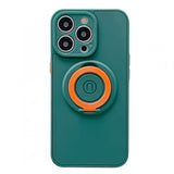 Husa protectie Flippy compatibila cu Apple iPhone 13 Pro Mag Safe Silicone Verde - vivimall.ro