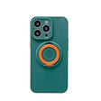 Husa protectie Vivimall compatibila cu Apple iPhone 13 Pro Max Mag Safe Silicone Verde - vivimall.ro
