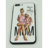 Husa protectie Flippy compatibila cu Apple iPhone 7/8G/SE 2020 Glass print Mama of Drama Multicolor - vivimall.ro