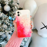 Husa protectie Flippy compatibila cu Apple iPhone XR Tpu Ombre, Roz/Galben - vivimall.ro