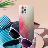 Husa protectie Flippy compatibila cu Apple iPhone XR Tpu Ombre, Roz/Galben - vivimall.ro