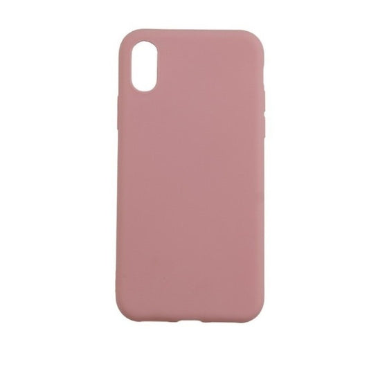 Husa protectie Vivimall compatibila cu Apple iPhone XS Max Matte Tpu Roz - vivimall.ro