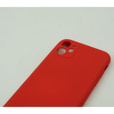 Husa protectie, Flippy, compatibila cu Apple iPhone 12 Pro Liquid Silicone Rosu - vivimall.ro