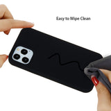 Husa protectie Flippy compatibila cu Huawei Nova 9 Liquid Silicone Negru - vivimall.ro