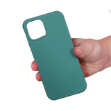 Husa protectie Flippy compatibila cu Huawei P Smart 2020 Liquid Silicone Case Verde - vivimall.ro