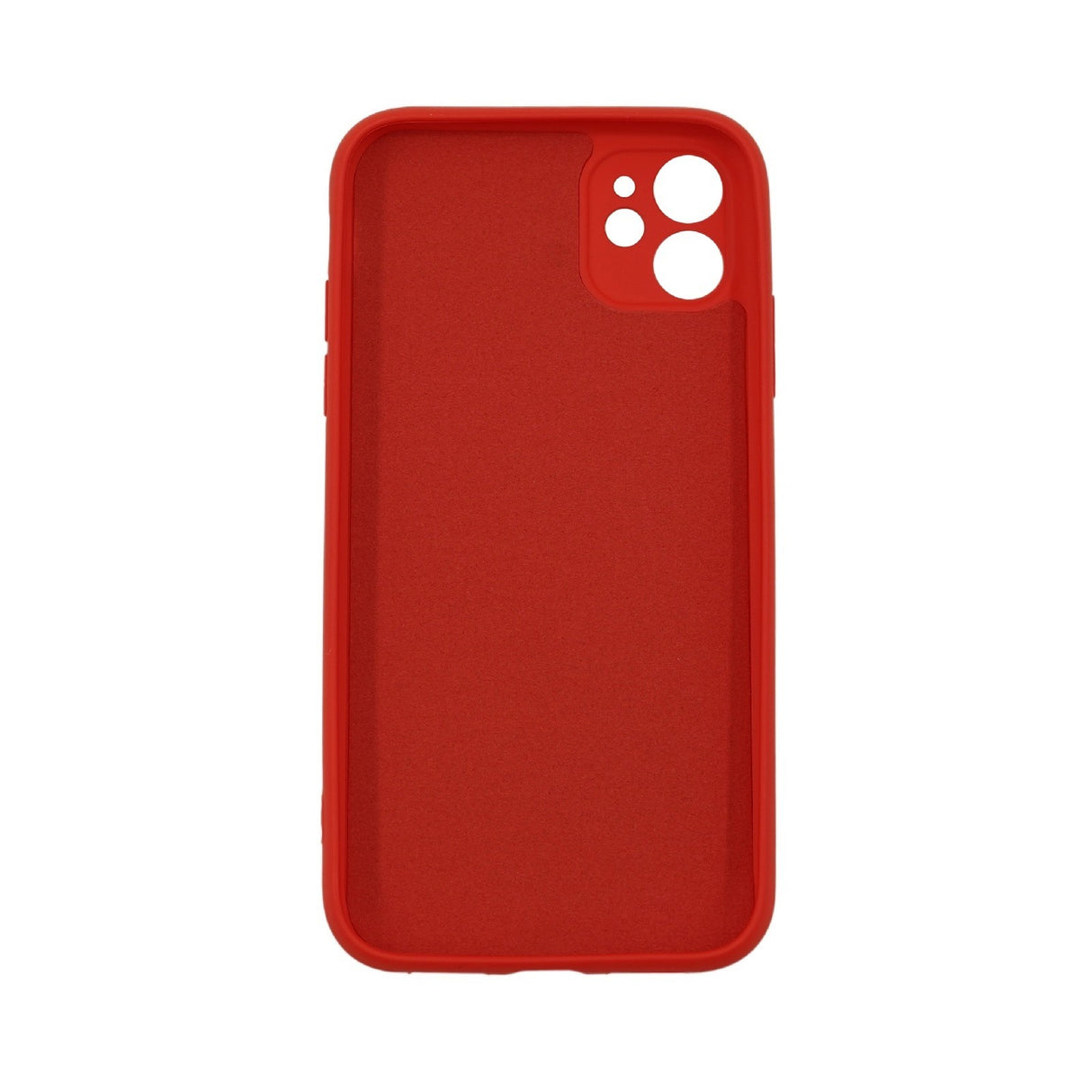 Husa protectie Flippy compatibila cu Huawei P Smart 2021 Liquid Silicone Case Rosu - vivimall.ro