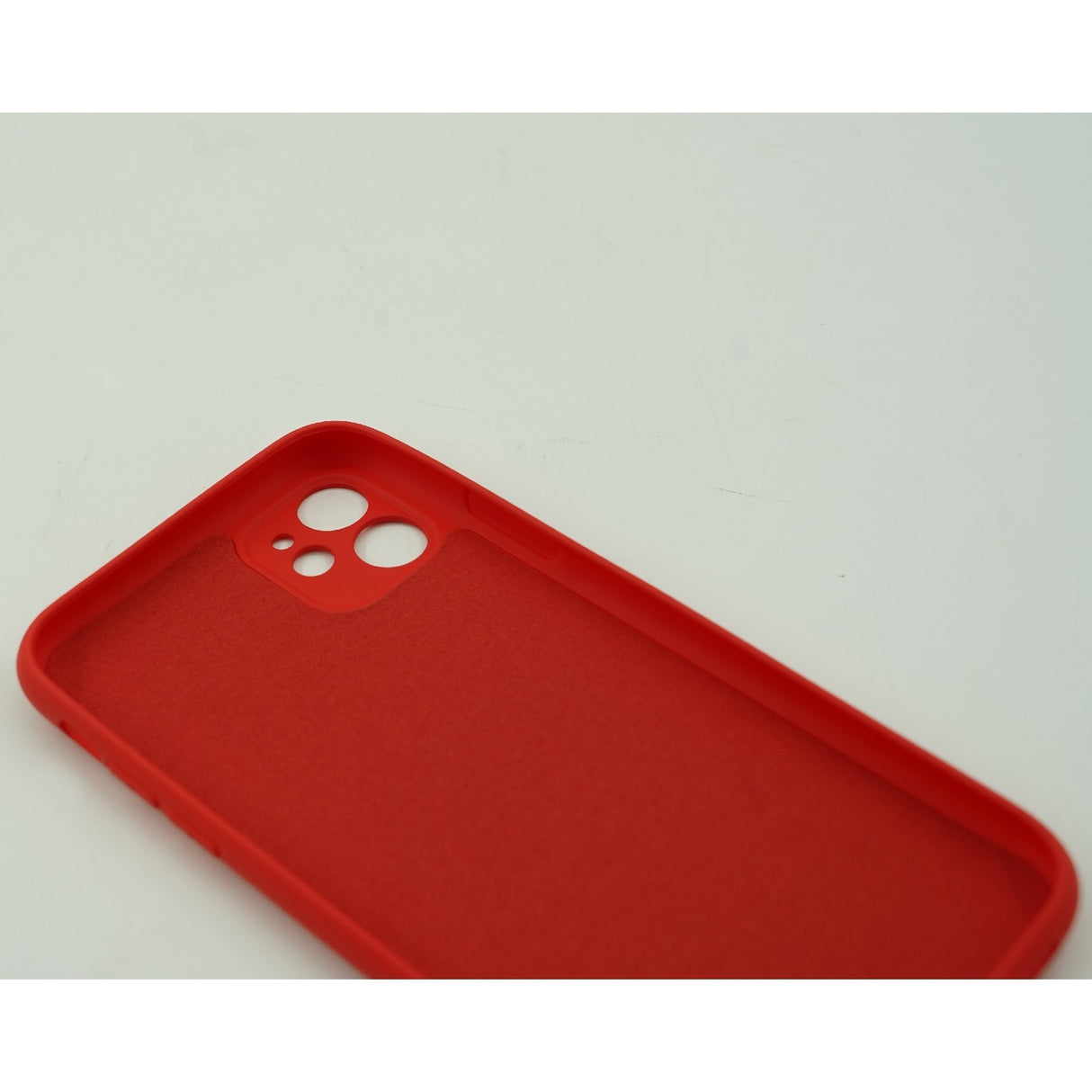 Husa protectie Flippy compatibila cu Huawei P30 Lite Liquid Silicone Case Rosu - vivimall.ro