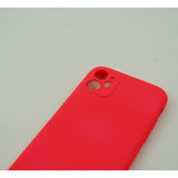 Husa protectie, Flippy, compatibila cu Huawei P40 lite 5G Liquid Silicone Fucshia - vivimall.ro
