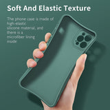Husa protectie Flippy compatibila cu Samsung A02 S Liquid Silicone Ring cu suport rotativ Verde - vivimall.ro