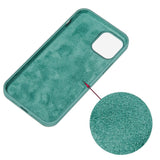 Husa protectie Flippy compatibila cu Samsung A03s Liquid Silicone Verde - vivimall.ro