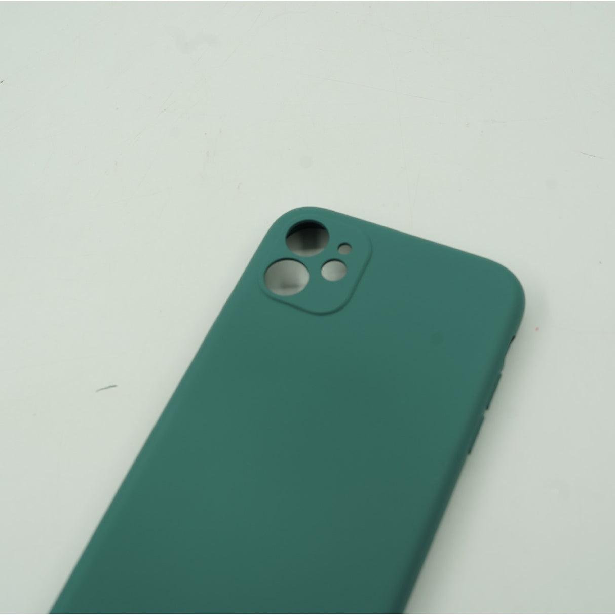 Husa protectie Flippy compatibila cu Samsung A12 Liquid Silicone Case Verde - vivimall.ro